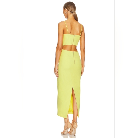 Bardot Limoncello Martini Midi Dress 8 - Picture 2 of 7